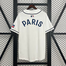CAMISOLA DE BASEBOL DO PSG 25/26 BRANCO