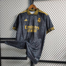 CAMISOLA DO REAL MADRID 23/24 PRETO CONCEITO