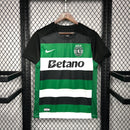 CAMISOLA DO SPORTING 25/26 VERDE E PRETO