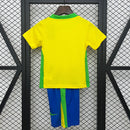 KIT INFANTIL DO BRASIL 25/26 AMARELO