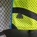 CAMISA VERSÃO PLAYER DO ARSENAL 23/24 VERDE NEON E PRETO