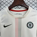 KIT INFANTIL DO CHELSEA 25/26 BRANCO