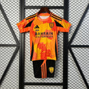 KIT INFANTIL DO REAL MADRID 25/26 LARANJA